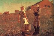 Winslow Homer Encounters France oil painting artist